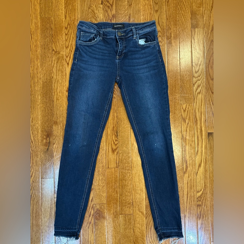 ****Prosperity mid rise skinny leg stretch jeggings size 28 GUC